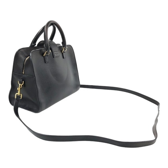 Saint Laurent Cabas Leather Handbag Black - Picture 3 of 10